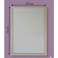 ราคา กรอบรูปสีงาช้างA3(42x29.7cm.) กรอบรูปA3(42x29.7cm.)สีงาช้าง ทันสมัย กรอบรูปแขวนผนัง สีพาสเทล กรอบรูปวินเทจ กรอบรูปเกาหลี (55756302427)