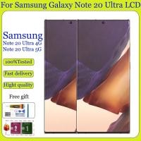 ราคา SAMSUNG Original AMOLEDสําหรับSamsung Galaxy Note 20 ultra 4G 5GจอแสดงผลLCDหน้าจอสัมผัสพร้อมกรอบเปลี่ยน (29512367035)