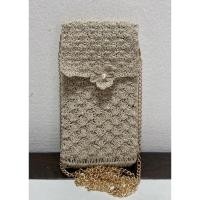 ราคา กระเป๋าถักใส่มือถือ/ซองใส่มือถือ/ถักCrochet (17685940271)