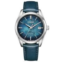 ราคา [Citizen] Mechanical Automatic Watch Silver Foil Lacquer Dial Made In Japan Nb1060-12L Men'S Blue Direct From Japan (27807452048)