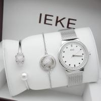 ราคา นาฬิกา ieke 3in1 gift set เซ็ตของขวัญสุดคุ้ม นาฬิกา 1 เรือน แถมฟรีสร้อยข้อมือ กำไลข้อมือ 2 ชิ้น (1468723973)