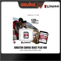 ราคา การ์ด SDXC Class 10 ของ Kingston Canvas React Plus V60 UHS-II V60 Class 10 (27784858785)