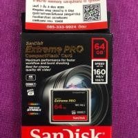 ราคา Sandisk Extreme Pro Compact Flash CF Memory Card 160MB/s UDMA 7 - 64 GB (1153699420)