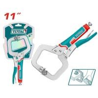 ราคา Total คีมล็อคตัวซี ขนาด 11 นิ้ว รุ่น THT111113 ( C-Clamp Locking Plier ) คีมล็อคก้ามปู (29811708990)