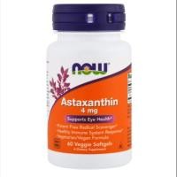 ราคา ราคาพิเศษ Now Foods, Astaxanthin แอสตาแซนทิน 4 mg, 60 เม็ด Veggie Softgels (6329014294)