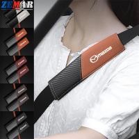 ราคา ปลอกหนังหุ้มเข็มขัดนิรภัยรถยนต์ สําหรับ Mazda 2 3 CX5 CX30 CX8 CX3 Mazda2 6 5 CX9 BT50 2 ชิ้น (25773254400)