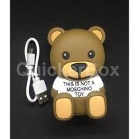 ราคา Power Bank Moschino แบตเตอรี่สำรอง ลายหมี 8,800 mAh (19689880160)