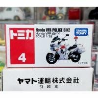 ราคา CL3 โมเดลรถมอเตอร์ไซค์ ฮอนด้า ขนาดเล็กโทมิก้า Tomica No.4 Honda VFR Police Bike ใหม่ พร้อมส่ง (24461239526)