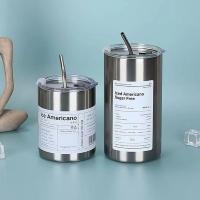 ราคา Zadaa Tumbler สแตนเลสสแตนเลสแบบพกพาถ้วยกาแฟ Tumbler ถ้วยขนาด 300ml & 600ml (23064046447)