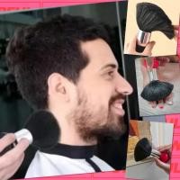 ราคา แปรง ปัด เล็บ แปรงปัดผม แปรงปัดฝุ่น โกนหนวด ปัดเศษผม Barber ร้านเสริมสวย ไม้ปัดฝุ่น ทำความสะอาด ขนนุ่มแด้ง (44756268214)