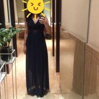 ราคา ชุดราตรียาวสีน้ำเงินกรมท่า (158483854)
