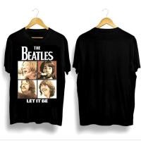 ราคา [366SH] LET IT BE THE BEATLES เสื้อยืดผู้ชาย เสื้อยืด distro วงร็อคโลหะ (46557337683)