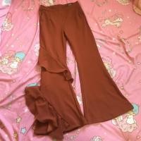 ราคา กางเกงขาบาน ทรงเก๋ มือสอง สภาพนางฟ้า (1650751548)