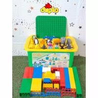 ราคา เลโก้ LEGO duplo set 7338 fun zoo ชุดสวนสัตว์สภาพดีของแท้มือสองคะ มีกล่องเดิมมี113ชิ้นคะ (24150710361)