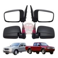 ราคา กระจกมองข้าง FORD RANGER ฟอร์ด เรนเจอร์ 1998 - 2005 สีดำ ปรับมือ (28141164637)