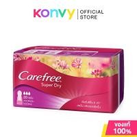 ราคา แคร์ฟรี แผ่นอนามัย ซุปเปอร์ดราย ไม่มีน้ำหอม Carefree แผ่นอนามัย Panty Liner Super Dry Fragrance-Free 20pcs. (29525242158)