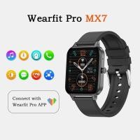 ราคา Wearfit Pro สมาร์ทวอทช์ MX7 เชื่อมต่อบลูทูธ กันน้ํา (25705229206)