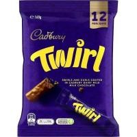 ราคา ออสเตรเลียนําเข้า Cadbury Twirl Bites Cadbury หมุน Twisted Milk Caramel Chocolate Bar สไตล์ใหม่ 3.12 (44229212684)