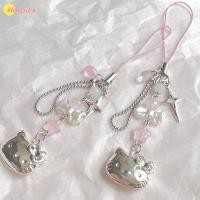 ราคา จี้โซ่คล้องโทรศัพท์ลาย Hello Kitty สีชมพู hotpink Sanrio สำหรับกระเป๋าเป้และกุญแจ-ของขวัญเด็กผู้หญิงน่ารัก (44755603337)