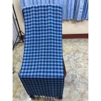 ราคา ผ้ามัดย้อมคราม พันคอเล็ก (25490594967)