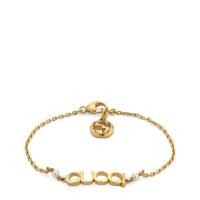 ราคา สร้อยข้อมือตัวอักษรสคริปต์ Gucci (57106221797)