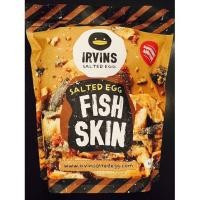 ราคา หนังปลากรอบ IRVIN FISH SKIN SALTED EGG หนังปลาทอดกรอบ รสไข่เค็ม ขนาด 230g (8617215477)