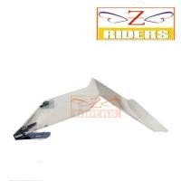 ราคา แผ่นอะคิลิคบังฝุ่นคาร์บู แผ่นบังฝุ่น บังฝุ่นโค้ง ขาพับ PEKO MIO/FINO สีใส (4217323511)