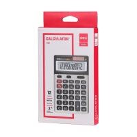 ราคา เครื่องคิดเลข 1239 (Silver) 12 เดลี่ Deli (25513023767)