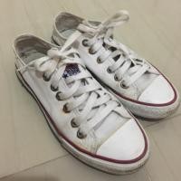 ราคา รองเท้าconverse แท้ รุ่นชมพู่ มือ2 (266397858)
