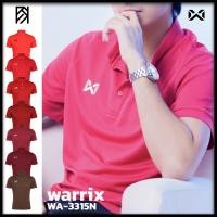 ราคา 10 แถม 1!! เสื้อโปโล WARRIX เสื้อ WARRIX WA3315 WA-3315 WA-PLAN15 CLASSIC POLO 3 วอริกซ์ แท้100% (25763042568)