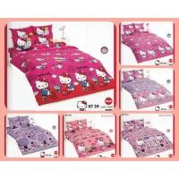 ราคา saleผ้าปู 5 ฟุต ผ้าปู 6 ฟุต toto ผ้าปูคิตตี้ hello kitty ลิขสิทธิ์​แท้ 100% มีเก็บปลายทาง (4717981914)