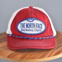 ราคา The North Face แท้ หมวกแก๊ป หมวกตาข่าย สีแดง มือสอง งานเกาหลี (47655076902)