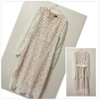 ราคา เดรสยาวลูกไม้งานป้าย ใส่เที่ยว ใส่งานบุญ งานบวช สินค้ามือ1 มือสอง (25420214769)