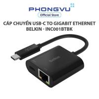 ราคา Belkin INC001btBK สาย USB-C to Gigabit Ethernet (LAN) (สีดํา) - 24 เดือน (25379080163)
