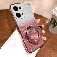 ราคา สําหรับ OPPO Reno 13 14 15 Pro Max 13F 14F 15F กรณี Liquid Glitter Quicksand นาฬิกาทราย Stand Holder หรูหราเงาไล่โทนสีชุบสาว Slim สําหรับ OPPO Reno 13F 13 Pro ปกหลัง (40077752309)