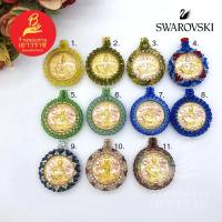 ราคา จี้จตุคามรามเทพ ขนาด 4.5x4.5cm กรอบคริสตัลสวารอฟสกี้แท้ เสริมบารมี ปกป้องคุ้มครอง รูปถ่ายจากสินค้าจริง (19072108846)