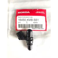 ราคา ชุดหัวฉีดน้ำมันเชื้อเพลิง Wave110i ปี 2011-2017 Scoopy-i Zoomer-X HONDA แท้เบิกศูนย์ รหัส 16450-KVB-S51 (6 รู E) (18290786007)