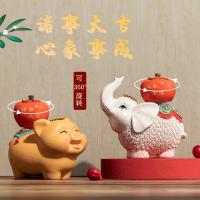 ราคา มิ่งขวัญช้างหมูเครื่องประดับซอกสํานักงานสก์ท็อปหัตถกรรมตกแต่งพิธีขึ้นบ้านใหม่เปิดของขวัญวันเกิด 7เคทีวี (40027402860)
