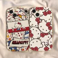 ราคา เคสโทรศัพท์ Hello Kitty ที่เข้ากันได้กับ iPhone 5 5s SE 2016 SE 2020 SE 2022 6 6s 7 8 Plus X XS XR Max 11 12 13 14 15 16 Pro Max Plus (28176685708)