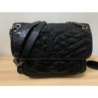 ราคา กระเป๋ามือสองหนังแท้ YSL สีดำ สภาพ 90++ (13373922316)