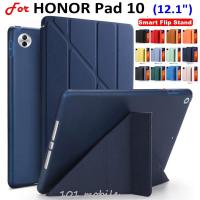 ราคา 005.เคสฝาพับ แกนY สำหรับ HUAWEI Honor Pad 9 12.1 2024 Honor Pad X8a X9a X9 Honor Pad 10 12.1 มีช่องใส่ปากกา เคสกันกระแทก (45850378284)