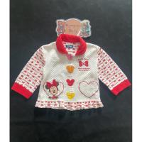 ราคา เสื้อแจ็คเก็ต เสื้อกันหนาวลายมินนี่เมาส์ของเด็กมือสอง (สีขาว) Size 100 แบรนด์ Disney ของแท้ ✨% สภาพ 90% (29973412219)