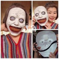 ราคา (1 อัน) หน้ากากผีหน้าขาว หน้ากากพลาสติก หน้ากากผี หน้ากากแฟนซี ฮาโลวีน halloween mask m24 (26821226556)