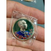 ราคา เหรียญที่ระลึกรัชกาลที่5 วัดแหลมแค ปี 2536 กะไหล่ทองลงยาสีเขียว (42000632547)