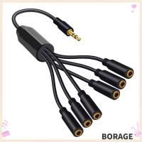 ราคา โบราก ตัวขยายแจ็คเสียง,30เซนติเมตร1ถึง6/5/4/3พอร์ตชุดหูฟังแยกสาย,ทนทาน3.5มิลลิเมตรชายกับหญิงสเตอริโอ ถึง อะแดปเตอร์สายสําหรับโทรศัพท์ชุดหูฟังเส (40527233552)
