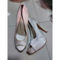 ราคา รองเท้าส้นสูงมือสอง ไซส์ 37 ยาว 23.0 ส้นสูง 4 นิ้วกว่าๆ (55002724987)