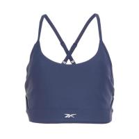 ราคา ใหม่ Original Reebok สปอร์ตบรา Reebok Lux Strappy Sports Womens Bra - East Coast Blue (29765700662)
