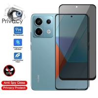 ราคา ฟิล์มกระจกนิรภัย ฟิล์มกันเสือก ฟิล์มเต็มจอ ฟิล์มกันแอบมอง สำหรับ Redmi Note 13 Pro 13Pro (23886230108)