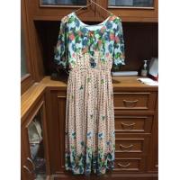 ราคา Maxi Dress - แม็กซี่เดรส สีครีม ลายดอกไม้ มือสองเหมือนใหม่ ✨ (2146582197)