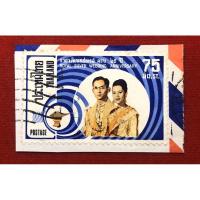 ราคา แสตมป์ชุดครบ 25 ปี พ.ศ 2518 มี 2 ดวง (7272602872)